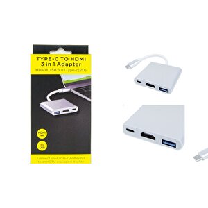 Ironstar Irt-d08 Type-c To Hdmi + Usb + Pd 3.0;class