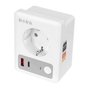 Sl-13 Masterpower 16a Akım Korumalı Akıllı Priz Wifi&bt Tuya Destekli