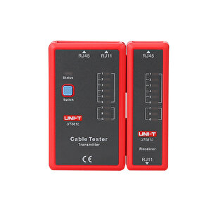 Ut-681l Taşınabilir Kablo Test Cihazı Hattı Dedektörü Testleri Ethernet Kabloları Ve Telefon Hattı ;uni-t