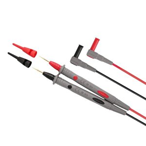 Ut L90 Ekstra İnce Uçlu Test Probu;kırmızı-gri;ub