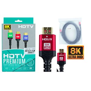 Msf8k-1005 Mesef Kutulu 1. Kalite 8k Hdmi Kablo 5 Mt ;class