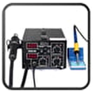 852d+/çift Dijital Ekran, 60w Kalem Havya, 750w Sıcak Hava Tabanca, Sline 852d+ Lehimleme İstasyonu