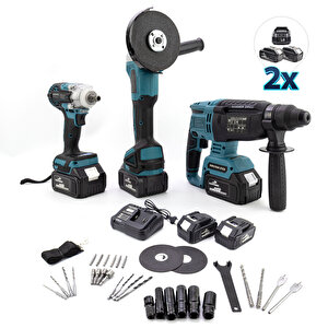 Üçlü Set 2b1ş (ş.spral+s.sıkma+ş.hilti)