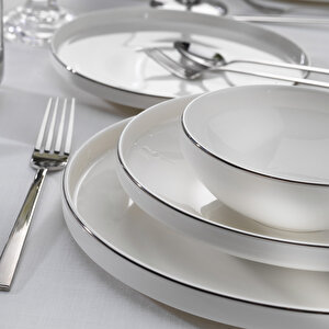 Schafer Adel Platin Yemek Takımı 56 Parça-platin