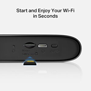 Mercusys Mt110 4g Lte Şarjlı 2200mah Batarya Wi̇-fi̇ 10 Kullanıcılı Taşınabilir Modem