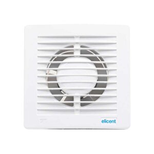 Eli̇cent E-style 100mm Klapeli̇ Dekorati̇f Banyo Tuvalet Havanladirma Fani 85m3