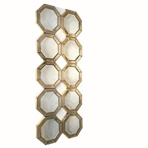 Petek Ayna Eskitme Bronz 80x200 Cm Ak.pcs-2822-b