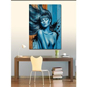 Kanvas Tablo Mavi Düş 100x140 cm