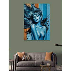 Kanvas Tablo Mavi Düş 100x140 cm