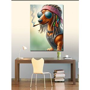 Kanvas Tablo Jamaika Köpek 70x100 cm