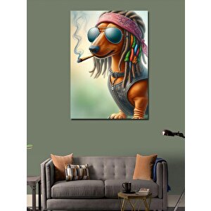 Kanvas Tablo Jamaika Köpek 70x100 cm
