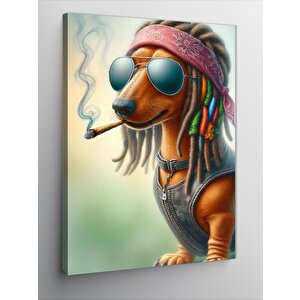 Kanvas Tablo Jamaika Köpek