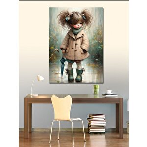 Kanvas Tablo Anka Kuşu Ve Ay 70x100 cm