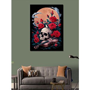 Kanvas Tablo Uçan Balondaki Kedi 70x100 cm