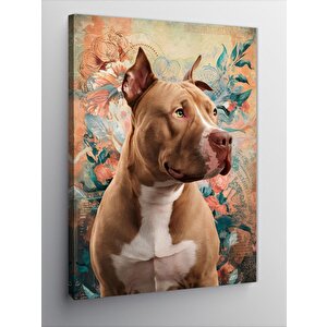 Kanvas Tablo Point Fon Ve Köpek