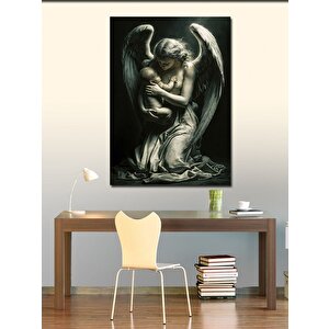 Kanvas Tablo Bisiklet Binen Yaramaz Kedi 100x140 cm