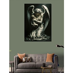 Kanvas Tablo Bisiklet Binen Yaramaz Kedi 100x140 cm