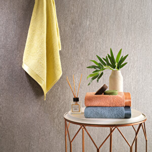 Home Stone 50x90 Havlu - Hardal