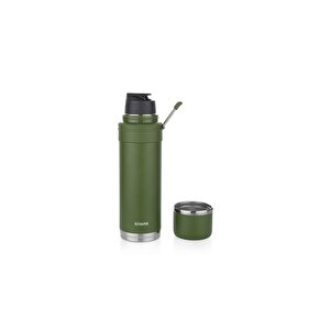Iron Man Termos 650 Ml-yeşil