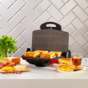 Grill Chef Tost Makinesi-lal Kırmızı