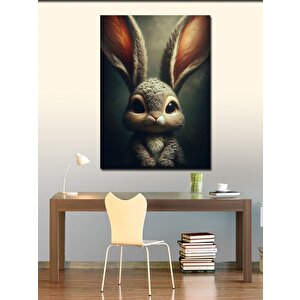 Kanvas Tablo Vitray Kanatlı Kelebek 70x100 cm