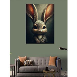 Kanvas Tablo Vitray Kanatlı Kelebek 70x100 cm