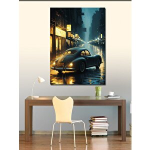 Kanvas Tablo Gün Batımında Yelkenli Gemi 100x140 cm