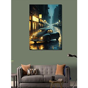 Kanvas Tablo Gün Batımında Yelkenli Gemi 100x140 cm