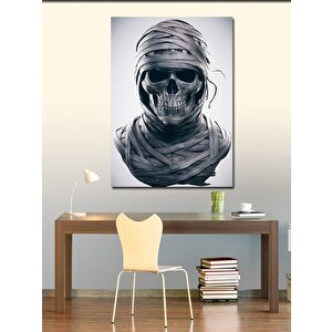 Kanvas Tablo Sonbaharda Nehirdeki Tekme 70x100 cm