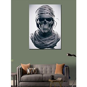 Kanvas Tablo Sonbaharda Nehirdeki Tekme 70x100 cm