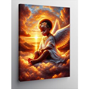 Kanvas Tablo Cam Şişedeki Gemi 70x100 cm
