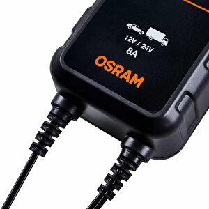 Akü Şarj Cihazı 12-24v 8 Amper Oebcs908