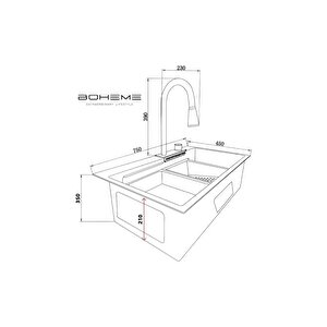 Smart Sink Bataryalı Teknolojik Evye Seti