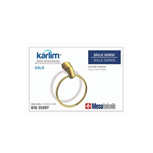 Karlim Dicle Serisi Yuvarlak Havluluk
