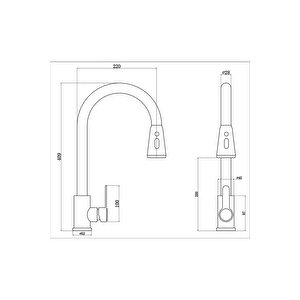 Fleko Şelale Lavabo Bataryası