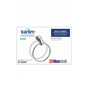 Karlim Dicle Serisi Yuvarlak Havluluk