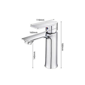 Fleko Lavabo Bataryası Moi 111 Krom