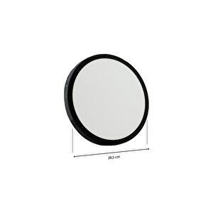 24w Siyah Sıva Üstü Yuvarlak Led Panel 3200k Sarı Işık