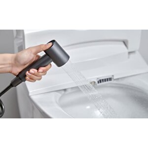 Taharatmatik Bide Sprey Yıkama Sistemi Manyetik Askı Ve Etejerli Krom H707cr
