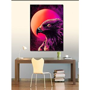 Kanvas Tablo Dolunay Ve Şahin 70x100 cm
