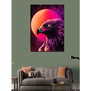 Kanvas Tablo Dolunay Ve Şahin 70x100 cm
