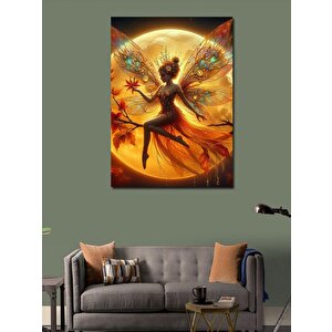 Kanvas Tablo Peri Kız Ve Güneş 100x140 cm