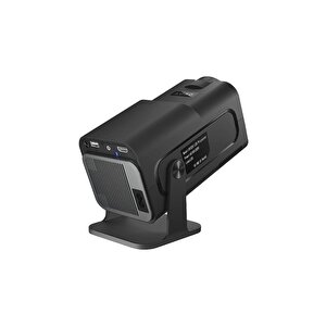 Torima  Hy320 Siyah Taşınabilir Sinema Projektörü 4k 1080p Ev Sineması Bluetooth Android Akıllı Projeksiyon Wifi