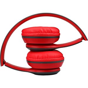 Torima P47 Extra Bass Wireless Bluetooth Kulaklık 5.0+edr Fm Radyo Kırmızı