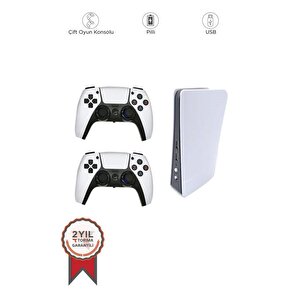 Torima Beyaz Gc-09  28.000+ Klasik Oyunlu Kablosuz Atari  Retro Oyun Konsolu