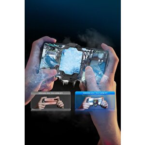 Torima F-25 Kablolu Cep Telefonu Soğutma Fanı Gamer Oyuncu Radyatör Soğutucu Siyah