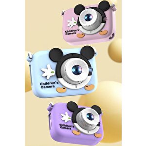 Torima Cmr-16 Mavi Mini 1080p Hd Çocuk Kamera Dijital Fotoğraf Makinesi 2.0 Inç Ekran 5 Adet Oyun