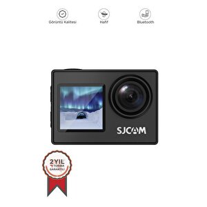 Torima Sj4000 Dual Lens Screen Wifi 4k Aksiyon Kamerası Siyah