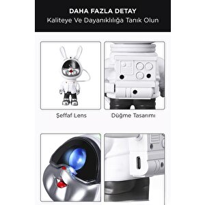 Torima Lw-39 Astronot Projektör Gece Lambası Galaxy Gökyüzü Star Projeksiyon Kumandalı Samanyolu Aydınlatma