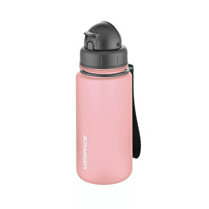 Tritan Pipetli Matara Açık Pembe 400 Ml